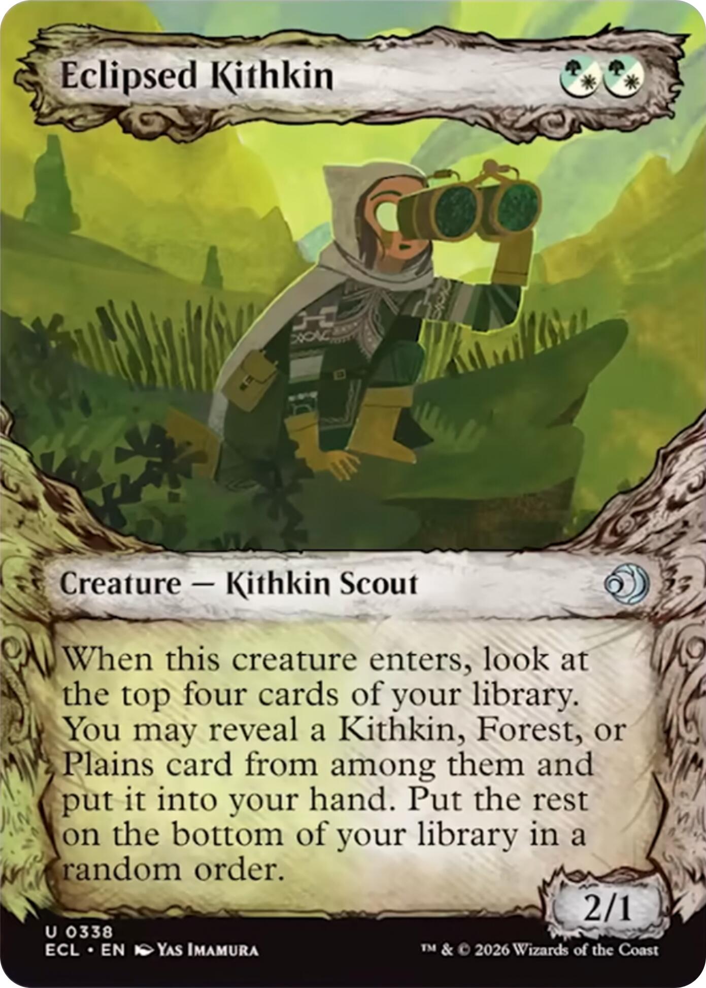 Eclipsed Kithkin (Showcase) [Lorwyn Eclipsed] | Lots Moore NSW