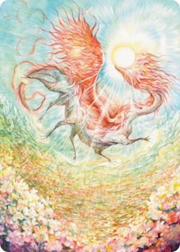 Eirdu, Carrier of Dawn Art Card [Lorwyn Eclipsed Art Series] | Lots Moore NSW