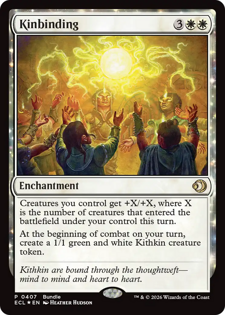 Kinbinding (Bundle) [Lorwyn Eclipsed Promos] | Lots Moore NSW