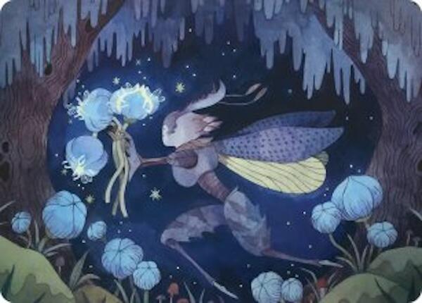 Bitterbloom Bearer Art Card [Lorwyn Eclipsed Art Series] | Lots Moore NSW