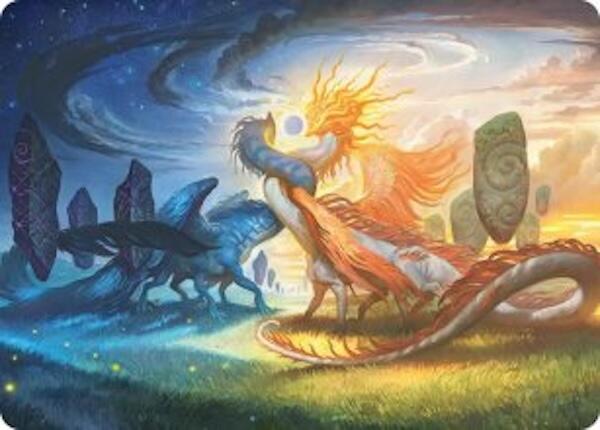 Celestial Reunion Art Card (19/54) [Lorwyn Eclipsed Art Series] | Lots Moore NSW
