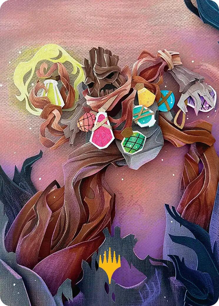 Painter's Servant Art Card (Gold-Stamped Planeswalker Symbol) [Lorwyn Eclipsed Art Series] | Lots Moore NSW