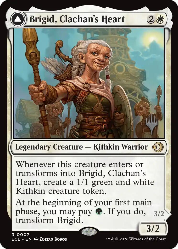 Brigid, Clachan's Heart [Lorwyn Eclipsed Promos] | Lots Moore NSW