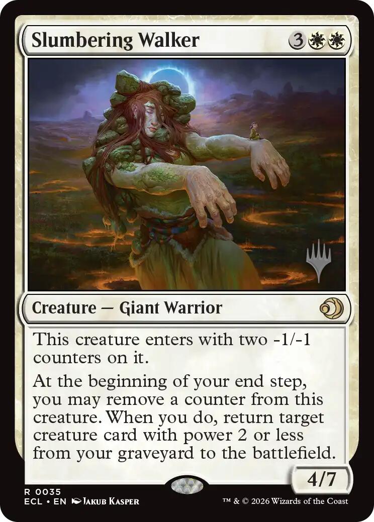 Slumbering Walker [Lorwyn Eclipsed Promos] | Lots Moore NSW