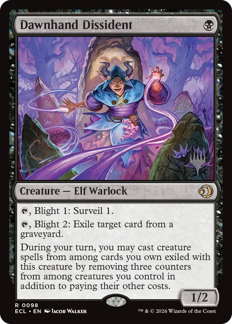Dawnhand Dissident [Lorwyn Eclipsed Promos] | Lots Moore NSW