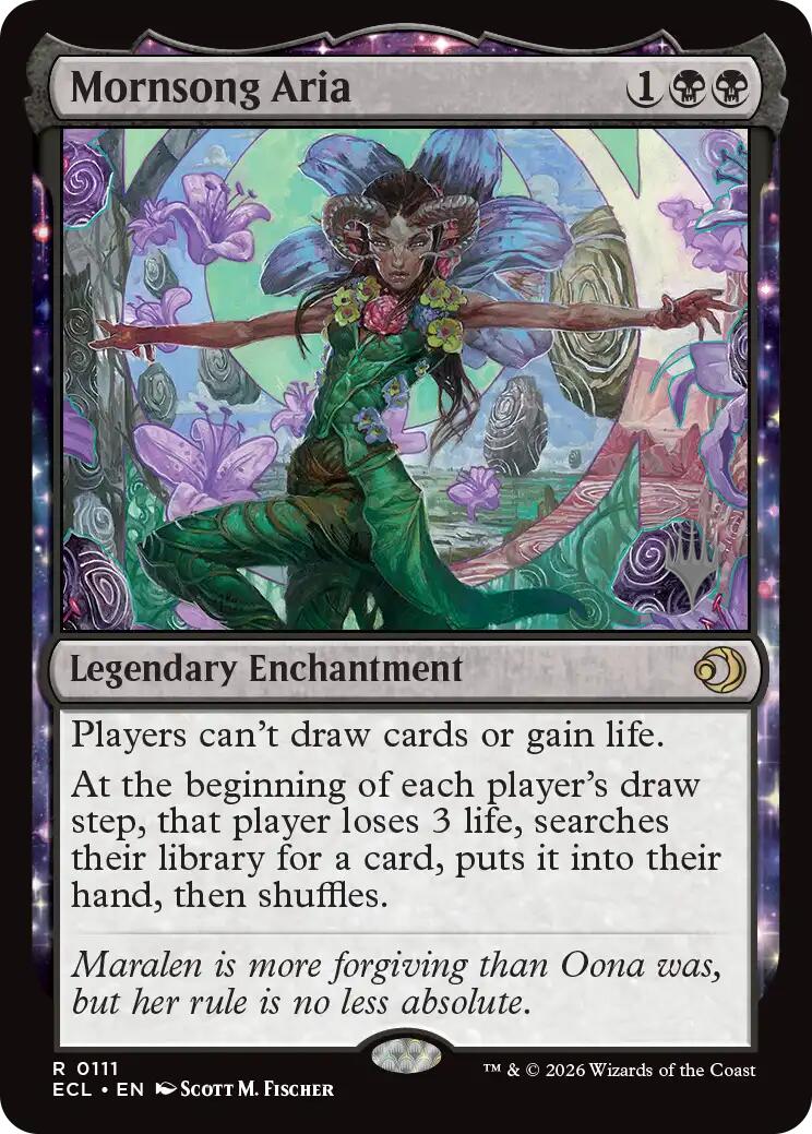 Mornsong Aria [Lorwyn Eclipsed Promos] | Lots Moore NSW