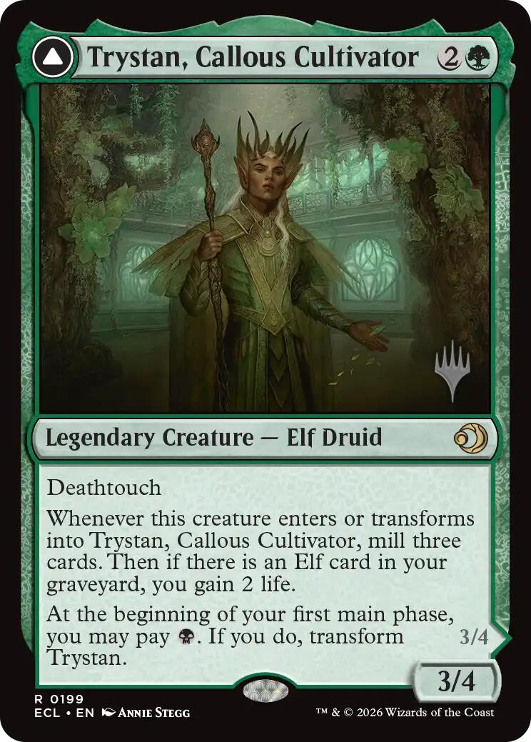 Trystan, Callous Cultivator [Lorwyn Eclipsed Promos] | Lots Moore NSW