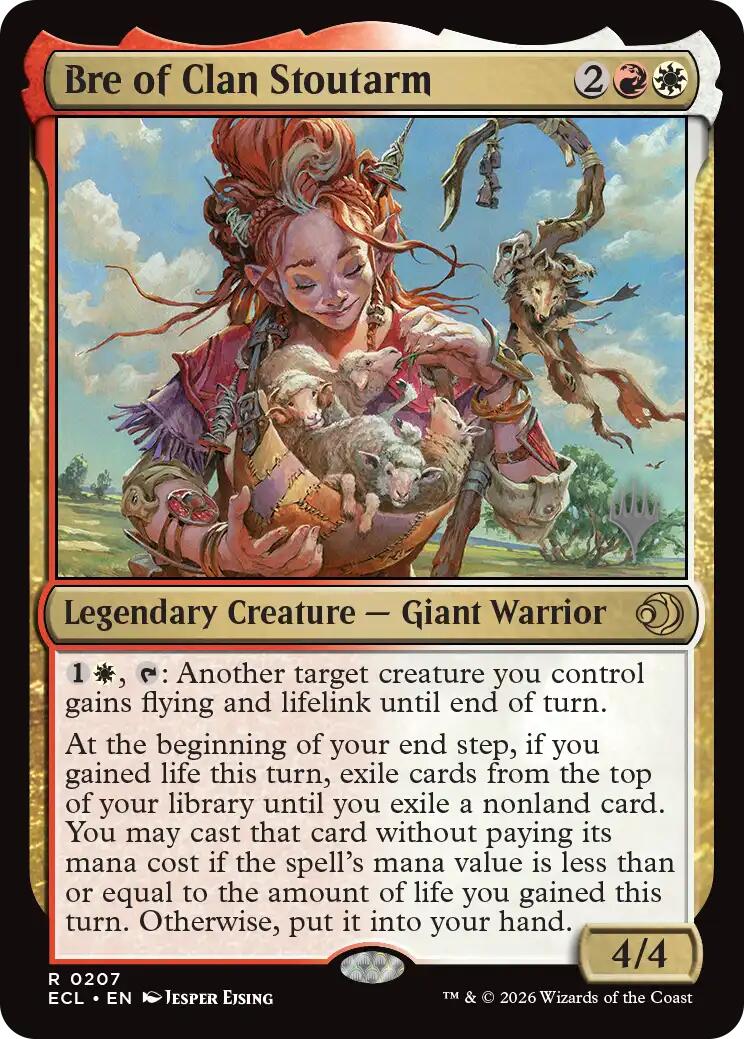 Bre of Clan Stoutarm [Lorwyn Eclipsed Promos] | Lots Moore NSW