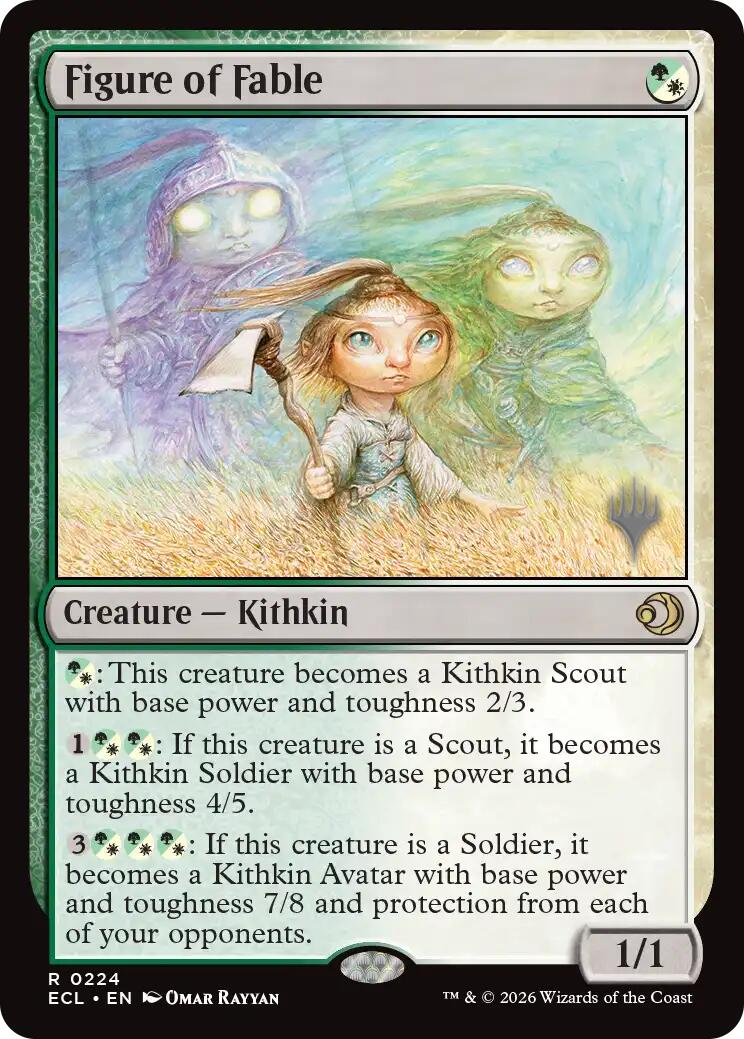 Figure of Fable [Lorwyn Eclipsed Promos] | Lots Moore NSW