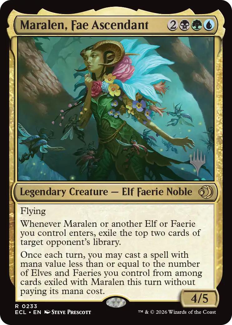 Maralen, Fae Ascendant [Lorwyn Eclipsed Promos] | Lots Moore NSW
