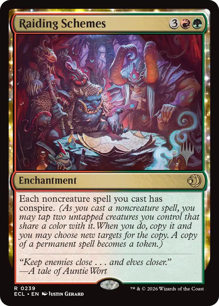 Raiding Schemes [Lorwyn Eclipsed Promos] | Lots Moore NSW