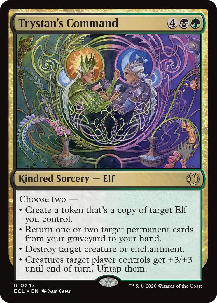Trystan's Command [Lorwyn Eclipsed Promos] | Lots Moore NSW