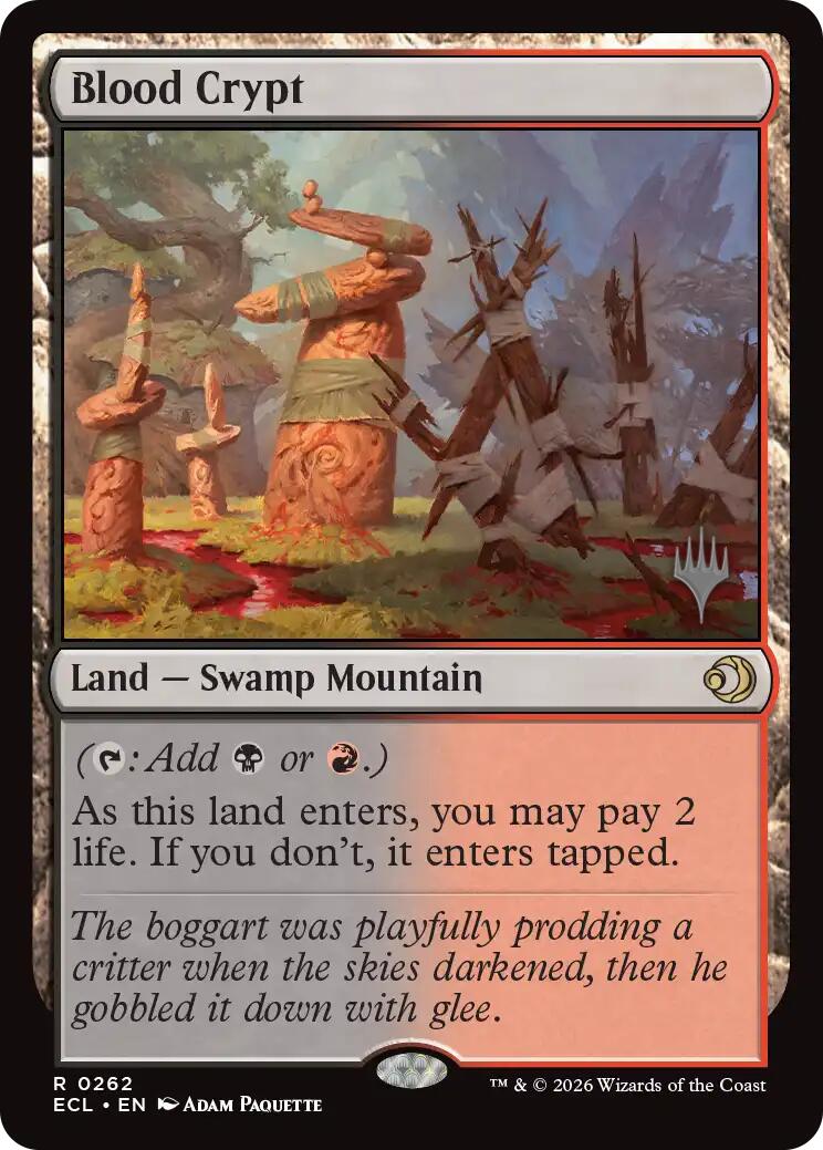 Blood Crypt [Lorwyn Eclipsed Promos] | Lots Moore NSW