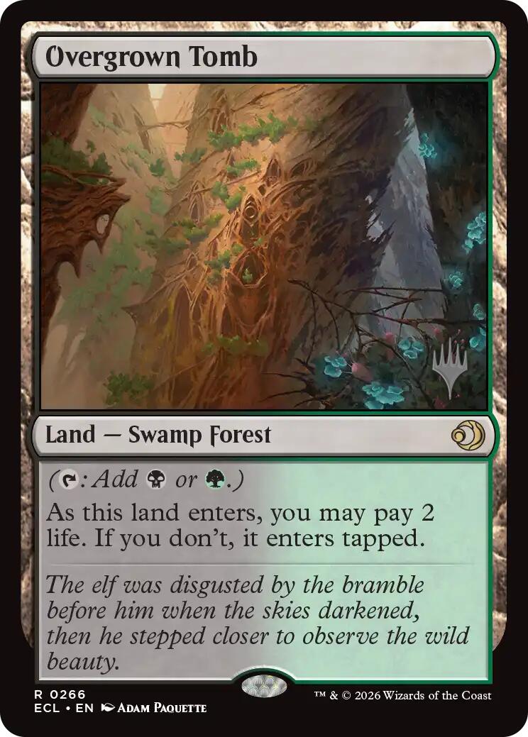 Overgrown Tomb [Lorwyn Eclipsed Promos] | Lots Moore NSW