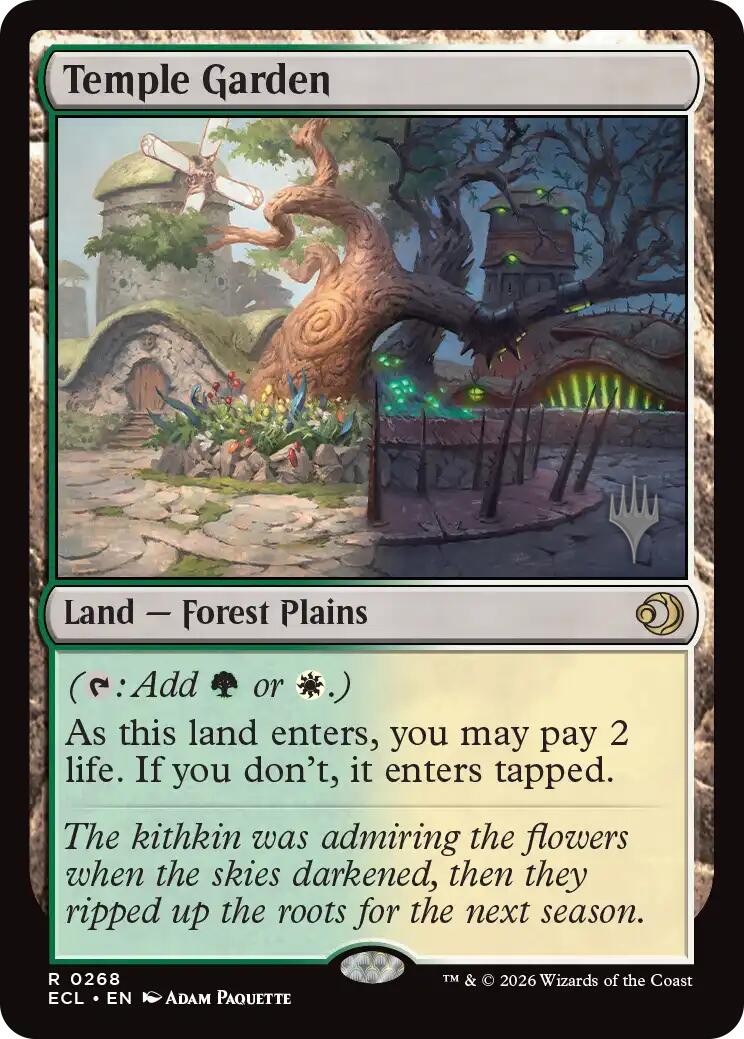 Temple Garden [Lorwyn Eclipsed Promos] | Lots Moore NSW