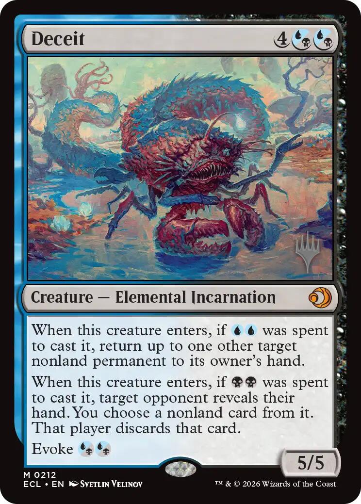 Deceit [Lorwyn Eclipsed Promos] | Lots Moore NSW