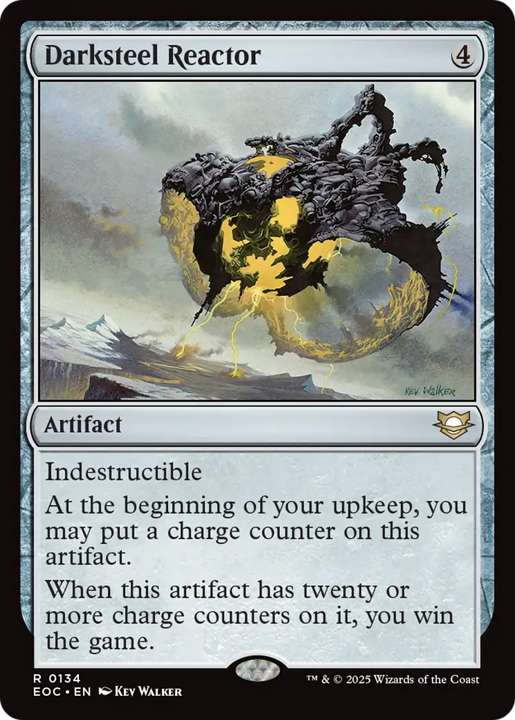 Darksteel Reactor [Edge of Eternities Commander] | Lots Moore NSW