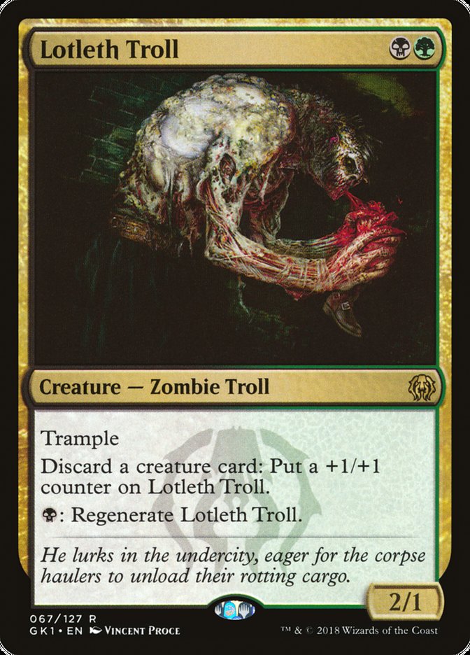 Lotleth Troll [Guilds of Ravnica Guild Kit] | Lots Moore NSW