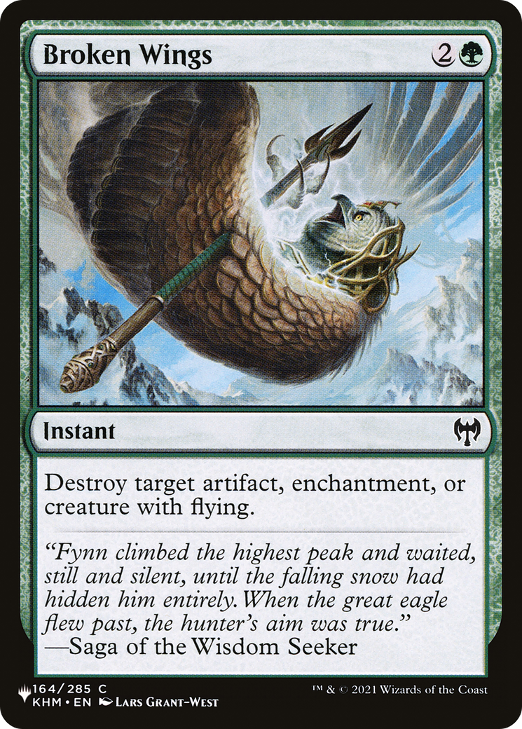 Broken Wings [The List Reprints] | Lots Moore NSW