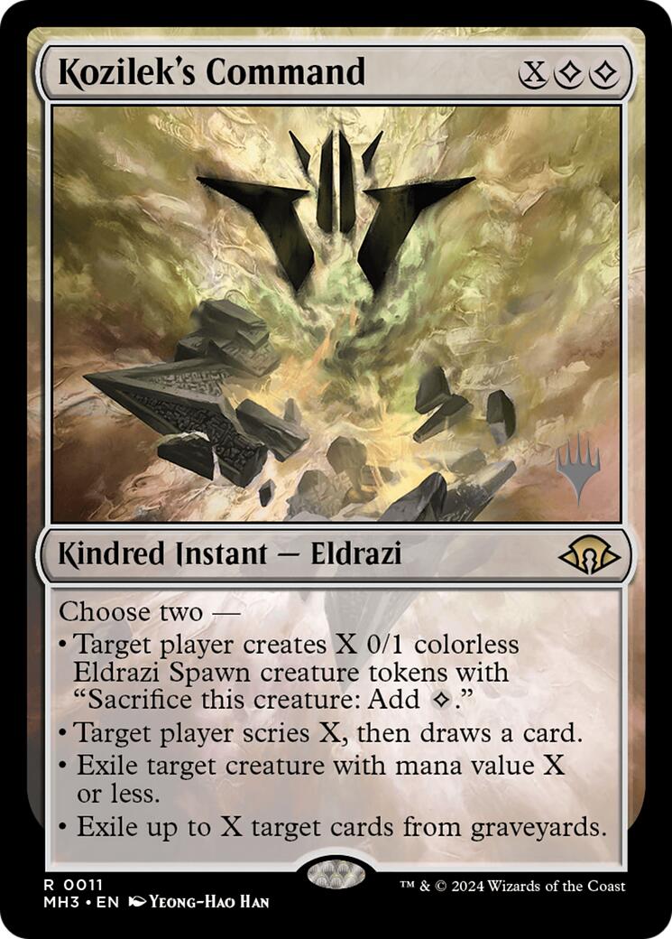 Kozilek's Command [Lorwyn Eclipsed Promos] | Lots Moore NSW