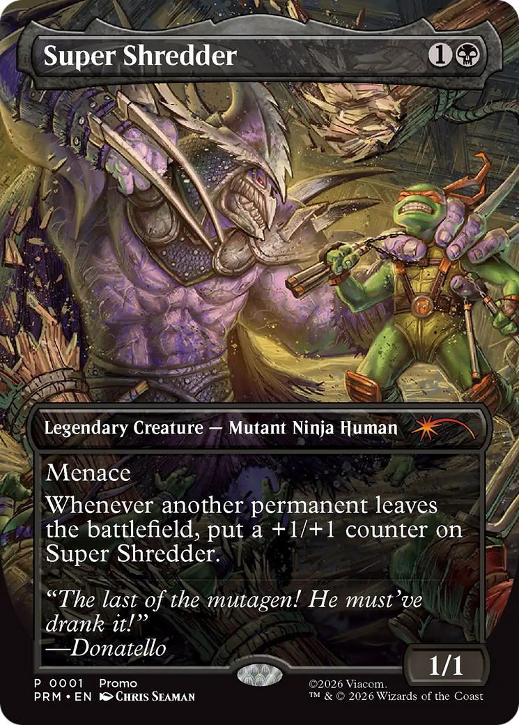 Super Shredder (Borderless) [Spotlight Series] | Lots Moore NSW