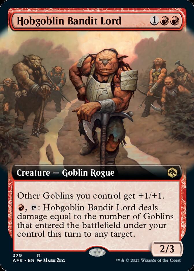 Hobgoblin Bandit Lord (Extended Art) [Dungeons & Dragons: Adventures in the Forgotten Realms] | Lots Moore NSW