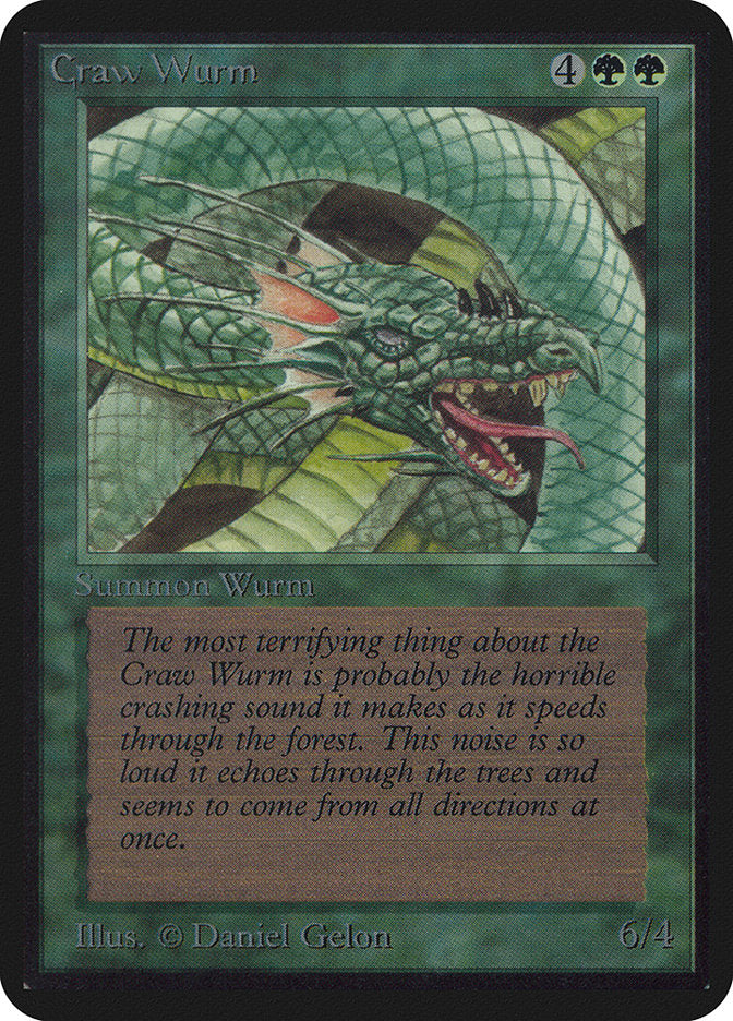 Craw Wurm [Alpha Edition] | Lots Moore NSW