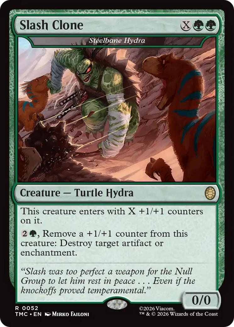Slash Clone - Steelbane Hydra [Teenage Mutant Ninja Turtles Commander] | Lots Moore NSW