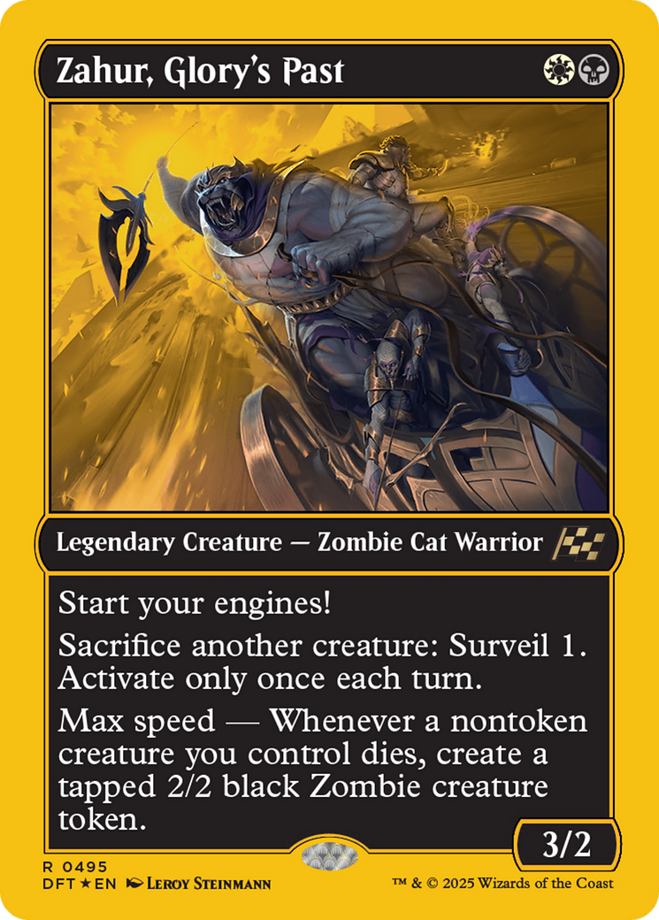 Zahur, Glory's Past (First-Place Foil) [Aetherdrift] | Lots Moore NSW