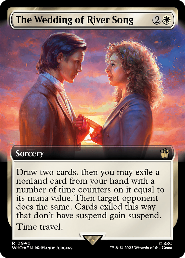 The Wedding of River Song (Extended Art) (Surge Foil) [Doctor Who] | Lots Moore NSW