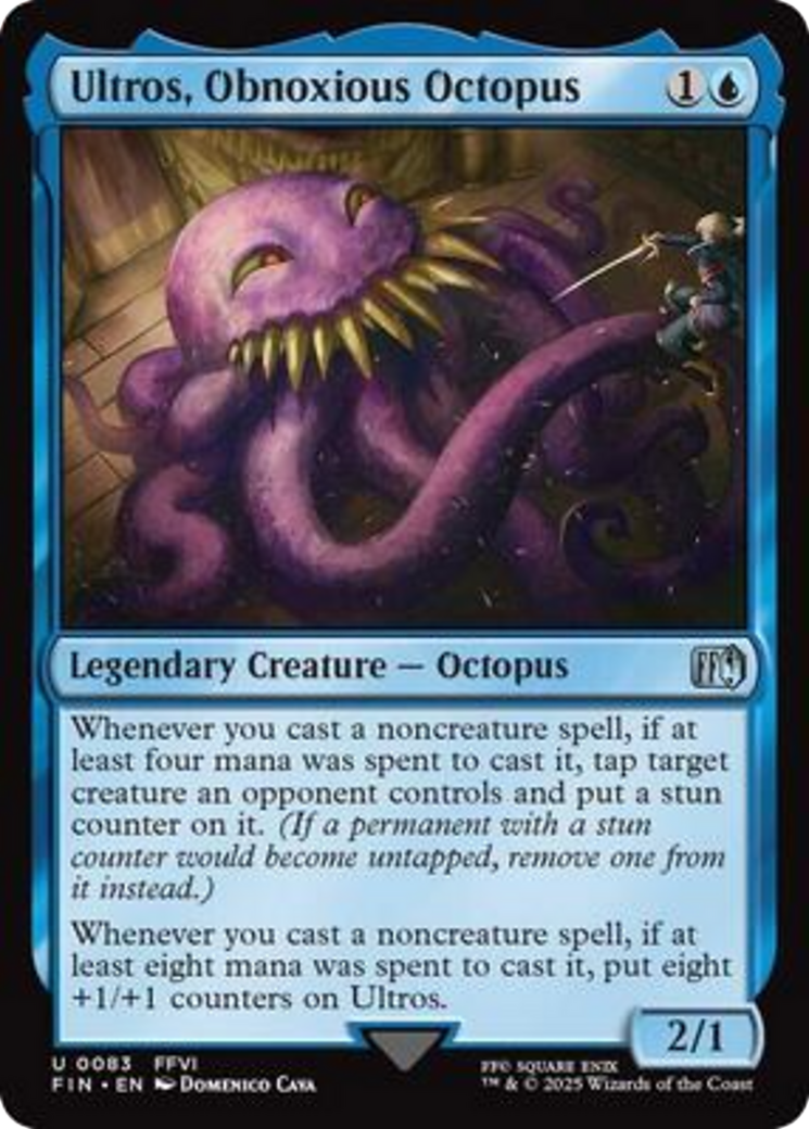 Ultros, Obnoxious Octopus [FINAL FANTASY] | Lots Moore NSW