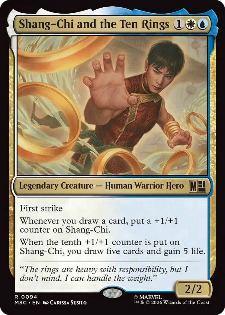 Shang-Chi and the Ten Rings (Surge Foil) [Marvel Super Heroes Commander] | Lots Moore NSW