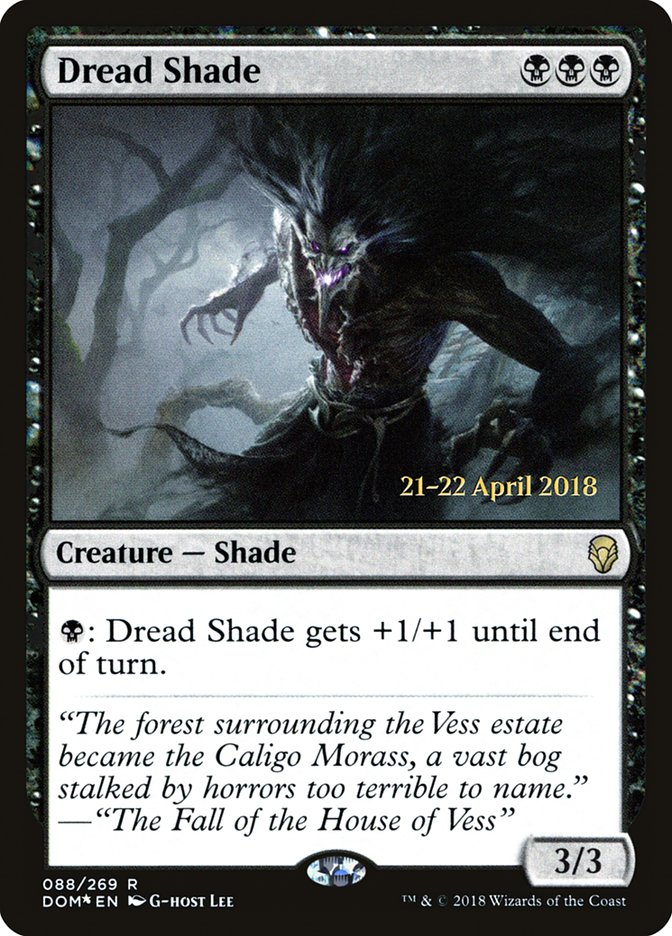 Dread Shade [Dominaria Prerelease Promos] | Lots Moore NSW