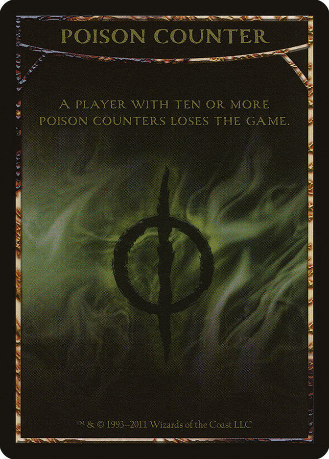 Poison Counter [Mirrodin Besieged Tokens] | Lots Moore NSW