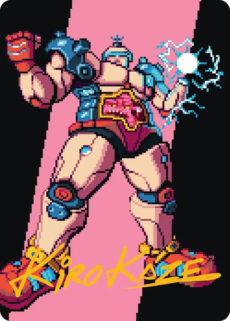 Krang, the All-Powerful Art Card (Gold-Stamped Signature) [Teenage Mutant Ninja Turtles Art Series] | Lots Moore NSW