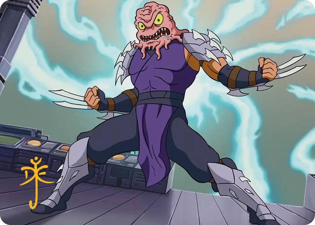 Krang & Shredder Art Card (Gold-Stamped Signature) [Teenage Mutant Ninja Turtles Art Series] | Lots Moore NSW