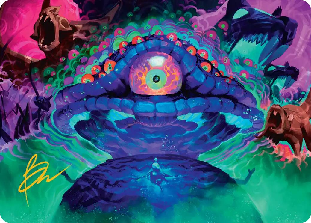 Humongous Fungus Art Card (Gold-Stamped Signature) [Teenage Mutant Ninja Turtles Art Series] | Lots Moore NSW