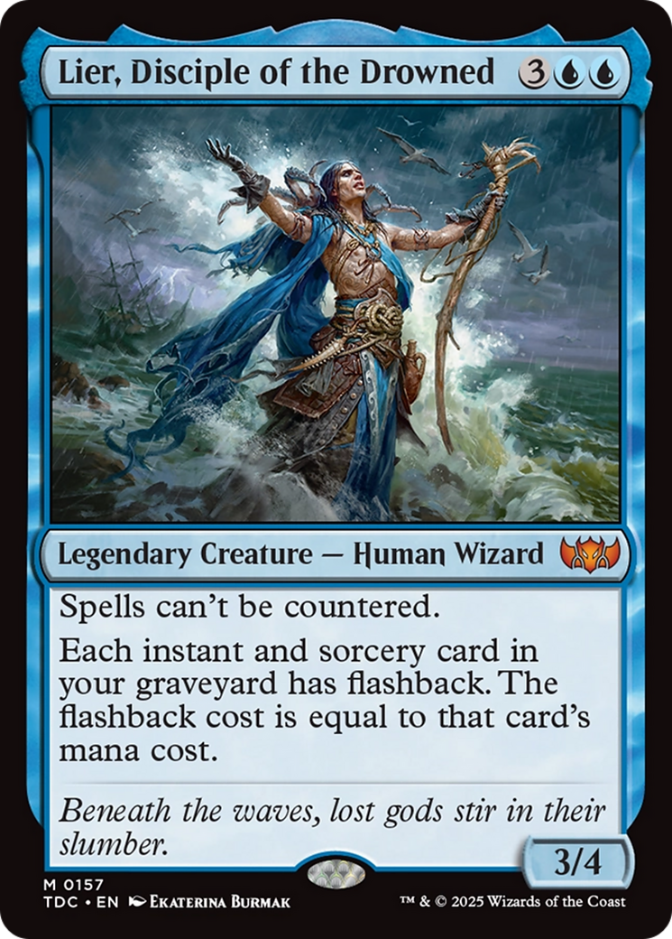 Lier, Disciple of the Drowned [Tarkir: Dragonstorm Commander] | Lots Moore NSW