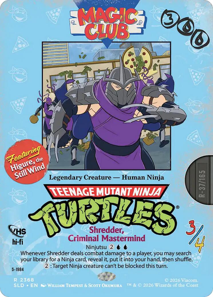 Shredder, Criminal Mastermind - Higure, the Still Wind [Secret Lair Drop Series] | Lots Moore NSW