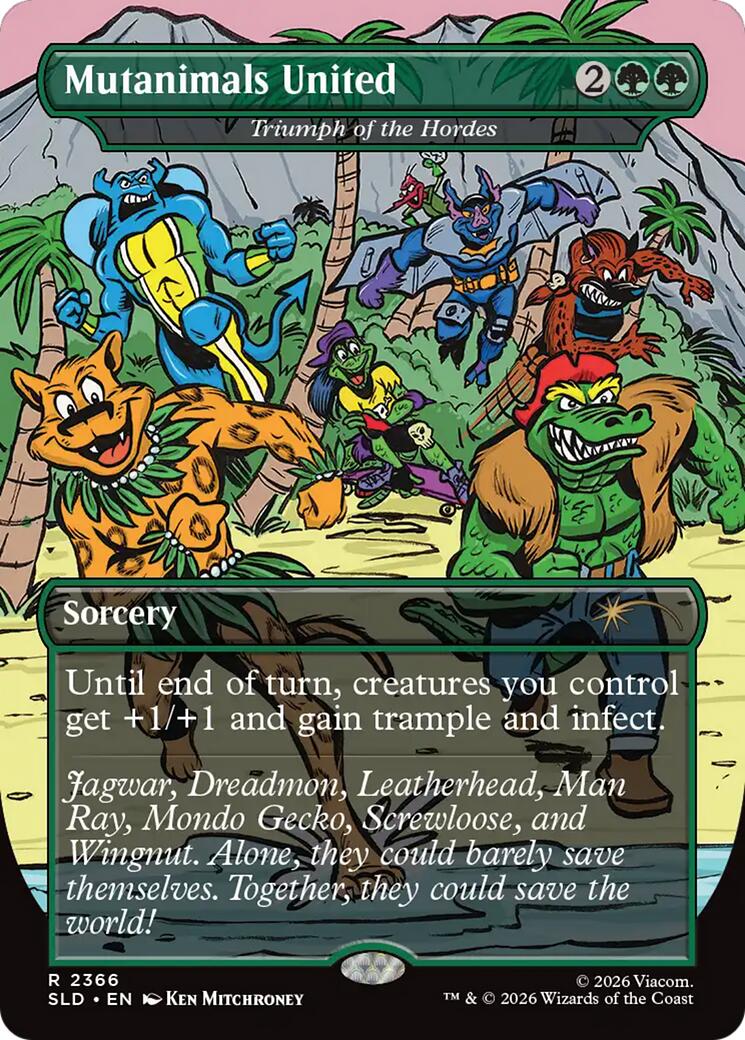 Mutanimals United - Triumph of the Hordes [Secret Lair Drop Series] | Lots Moore NSW