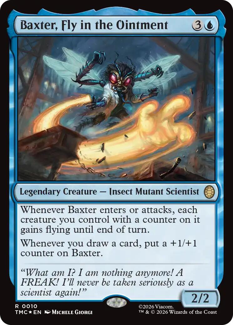 Baxter, Fly in the Ointment (Surge Foil) [Teenage Mutant Ninja Turtles Commander] | Lots Moore NSW