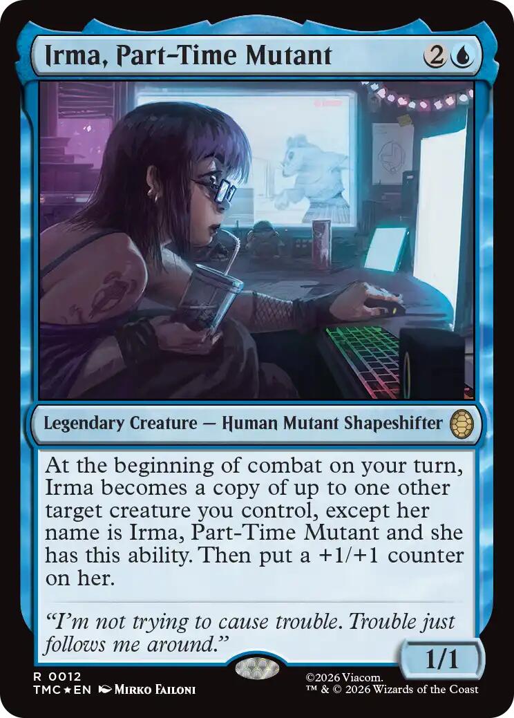 Irma, Part-Time Mutant (Surge Foil) [Teenage Mutant Ninja Turtles Commander] | Lots Moore NSW