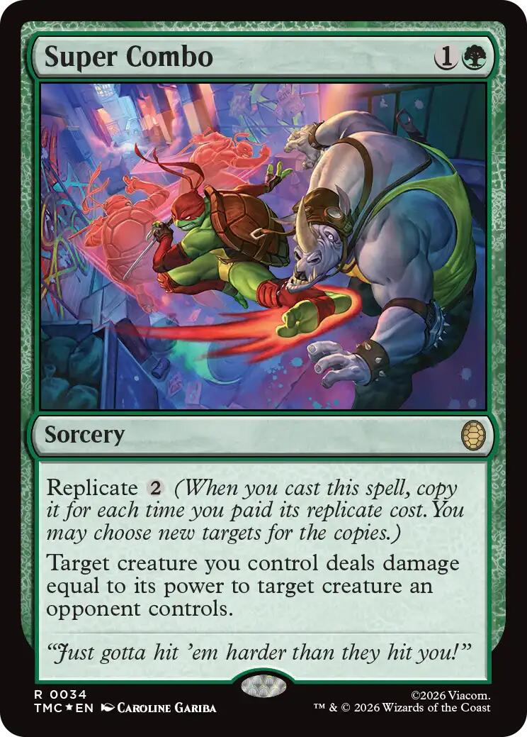 Super Combo (Surge Foil) [Teenage Mutant Ninja Turtles Commander] | Lots Moore NSW