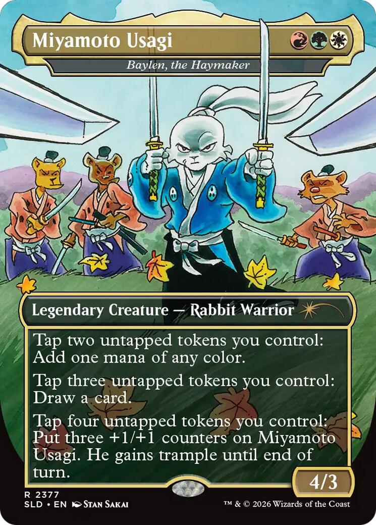 Miyamoto Usagi - Baylen, the Haymaker [Secret Lair Drop Series] | Lots Moore NSW