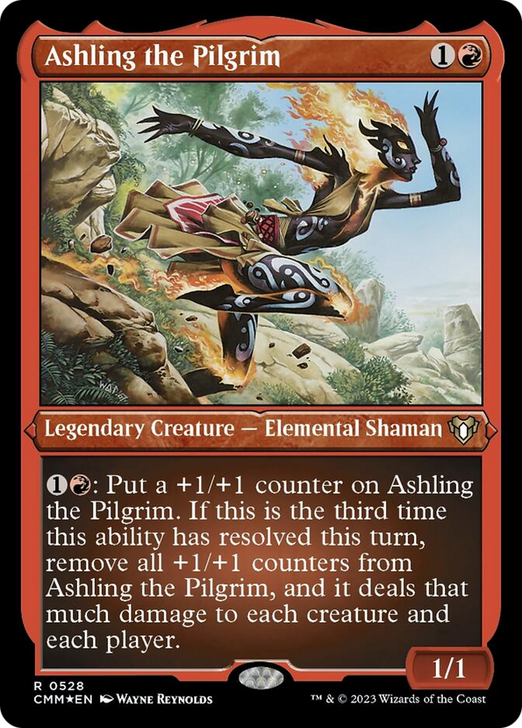 Ashling the Pilgrim (Foil Etched) [Commander Masters] | Lots Moore NSW