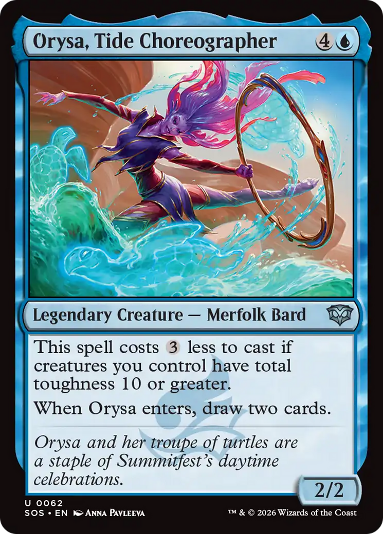 Orysa, Tide Choreographer [Secrets of Strixhaven] | Lots Moore NSW