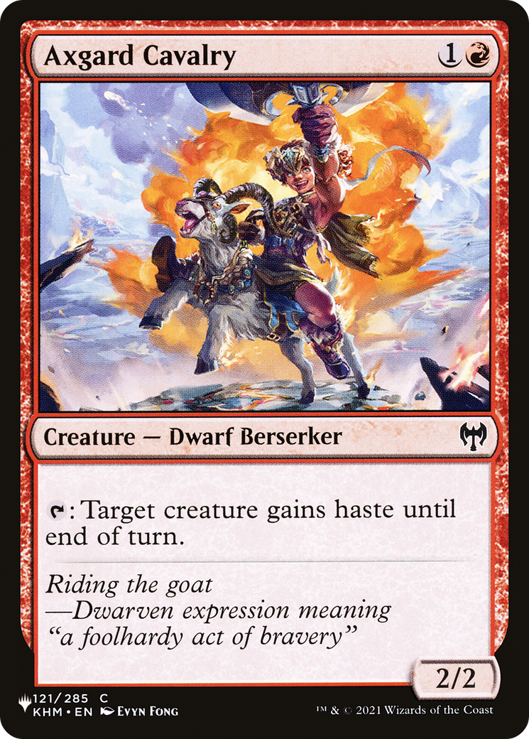 Axgard Cavalry [The List] | Lots Moore NSW
