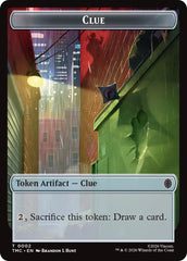 Clue // Rat Double-Sided Token [Teenage Mutant Ninja Turtles Commander Tokens] | Lots Moore NSW