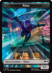 Ninja // Food Double-Sided Token [Teenage Mutant Ninja Turtles Tokens] | Lots Moore NSW