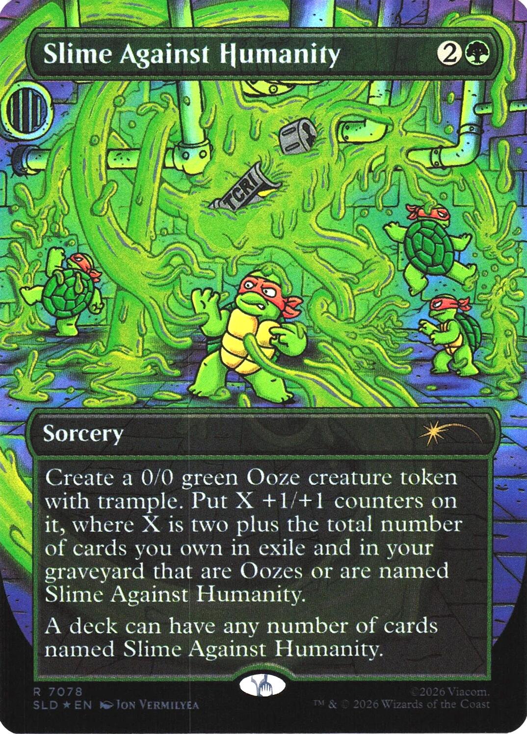 Slime Against Humanity (7078) [Secret Lair Drop Series] | Lots Moore NSW